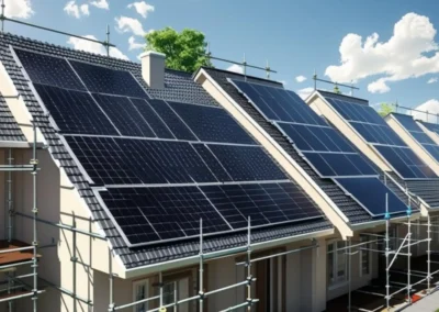 Scaffolding for Solar Projects